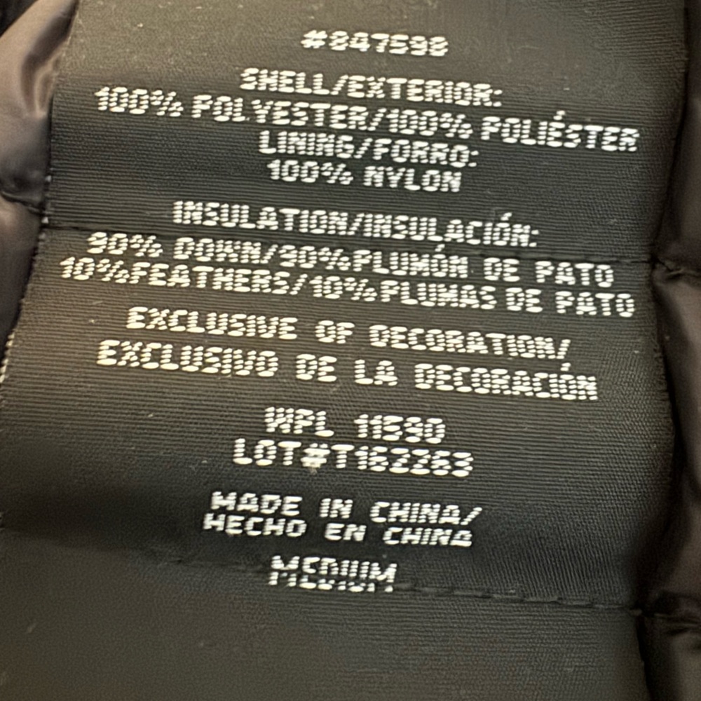 32 Degrees Gray Speckled Puffer Vest (Women’s M) - Picture 6 of 6